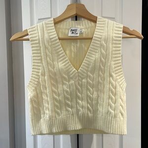 Princess Polly cropped knit vest